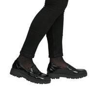 Rieker women's black slip-on shoe