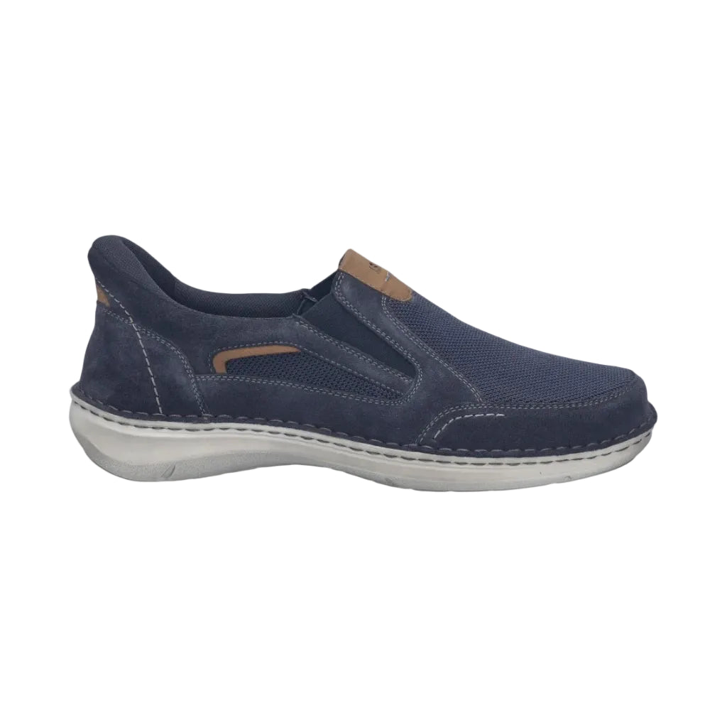 Josef Seibel Mens Shoe New Anvers 25 Nachtblau Kombi