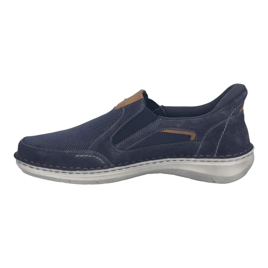 Josef Seibel Mens Shoe New Anvers 25 Nachtblau Kombi