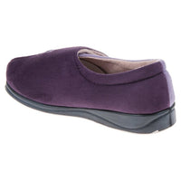 Padders Womens Slipper Hug Purple
