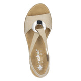 Rieker Womens Sandal 624H6 Multi