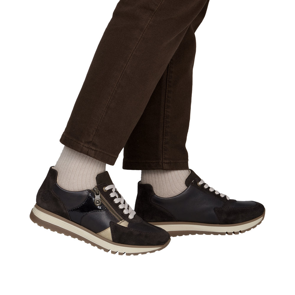 Rieker Womens Trainer 49010-26 Brown