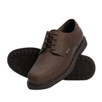 Barbour Mens Shoe Carthy Derby Dark Brown