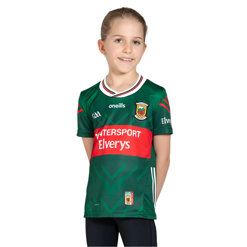 O’Neills Youth Jersey Mayo GAA Home 25 Green/Red