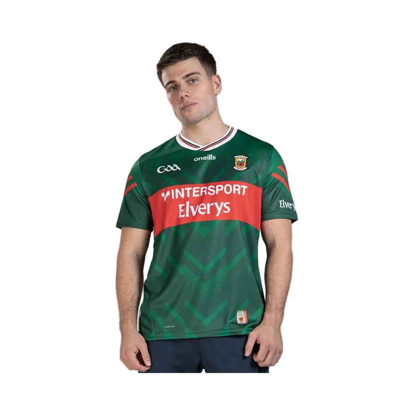 Mayo GAA Adults Home Jersey 26 Green/Red