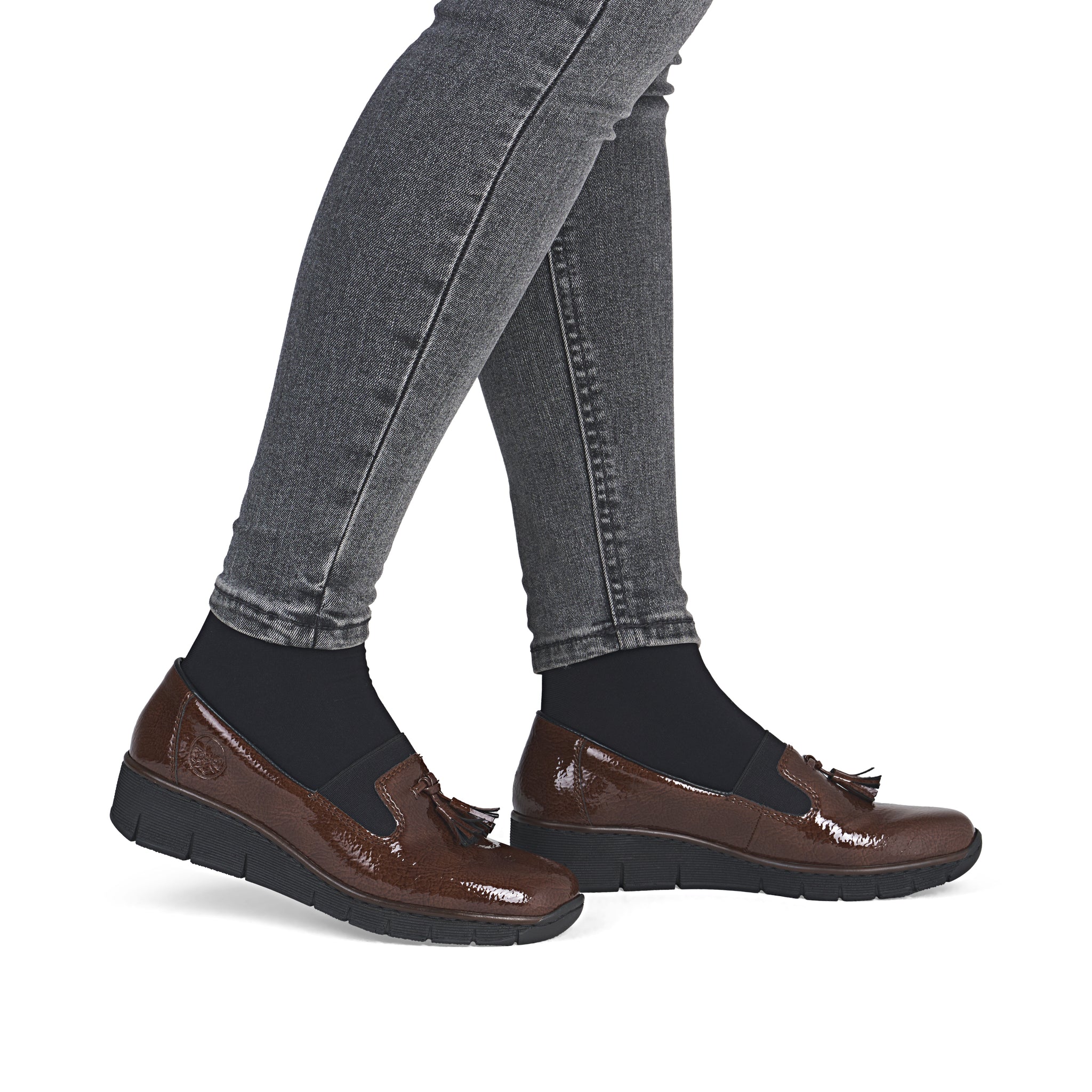 Rieker Womens Shoe 53751- 24 Brown