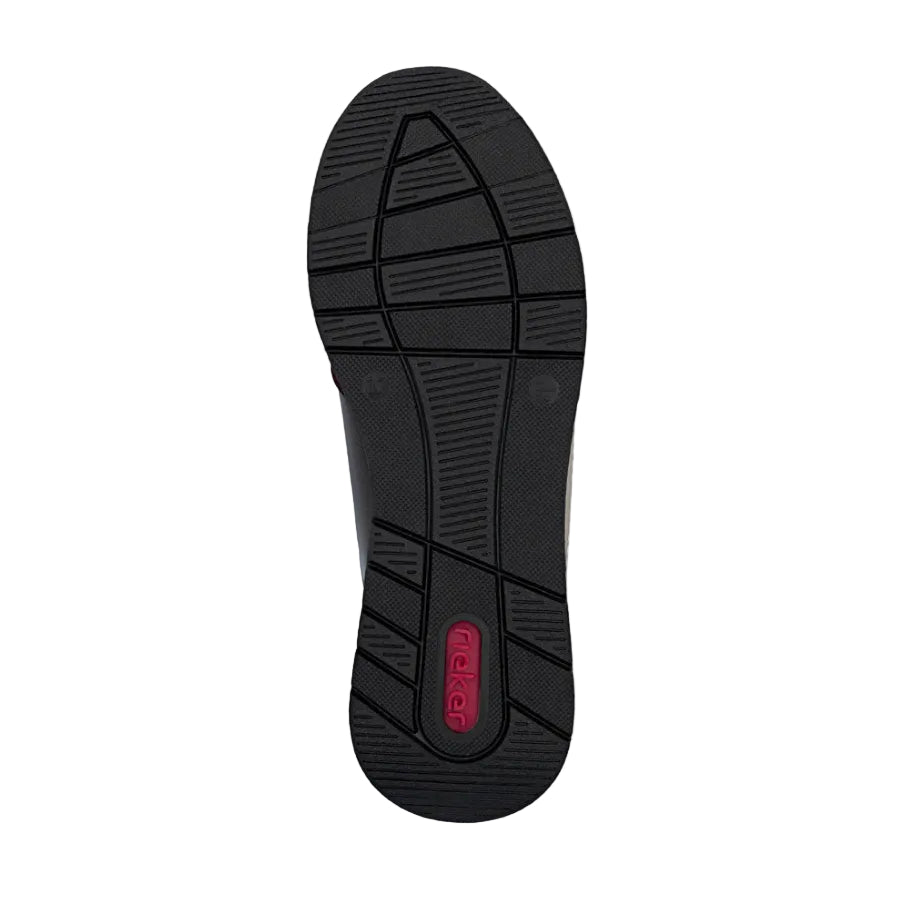 Rieker Womens Trainer 58902 Red Combinaton