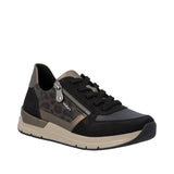Rieker Womens Trainer 58902-91 Black Combi