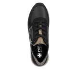 Rieker Womens Trainer 58902-91 Black Combi