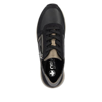 Rieker Womens Trainer 58902-91 Black Combi