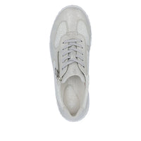 Rieker Womens Shoe 59501-90 Silver/Platinum