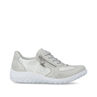 Rieker Womens Shoe 59501-90 Silver/Platinum