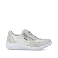 Rieker Womens Shoe 59501-90 Silver/Platinum