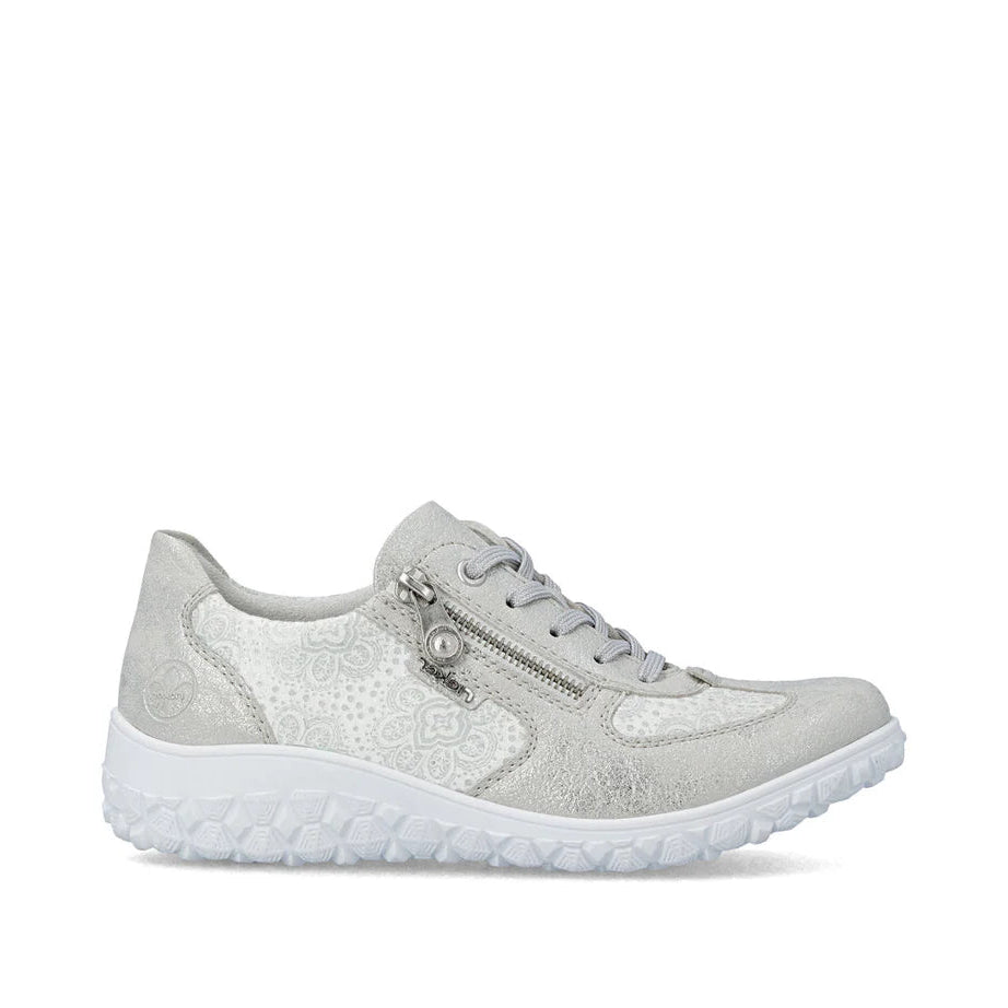 Rieker Womens Shoe 59501-90 Silver/Platinum