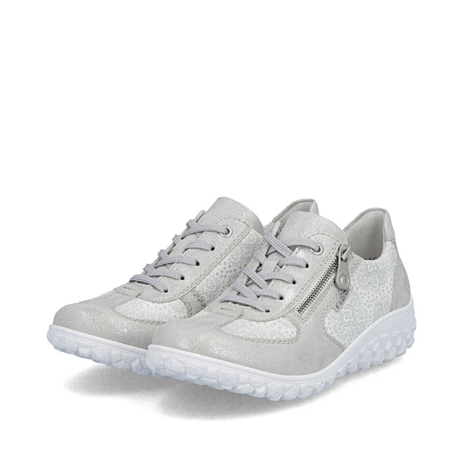 Rieker Womens Shoe 59501-90 Silver/Platinum