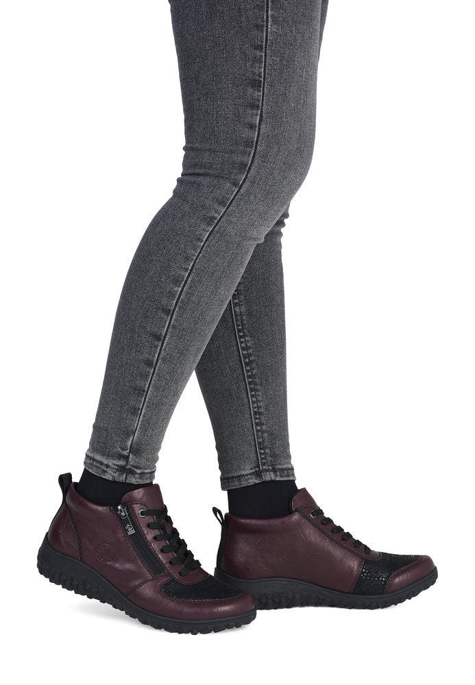 Rieker Womens Ankle Boot 59541-30 Red