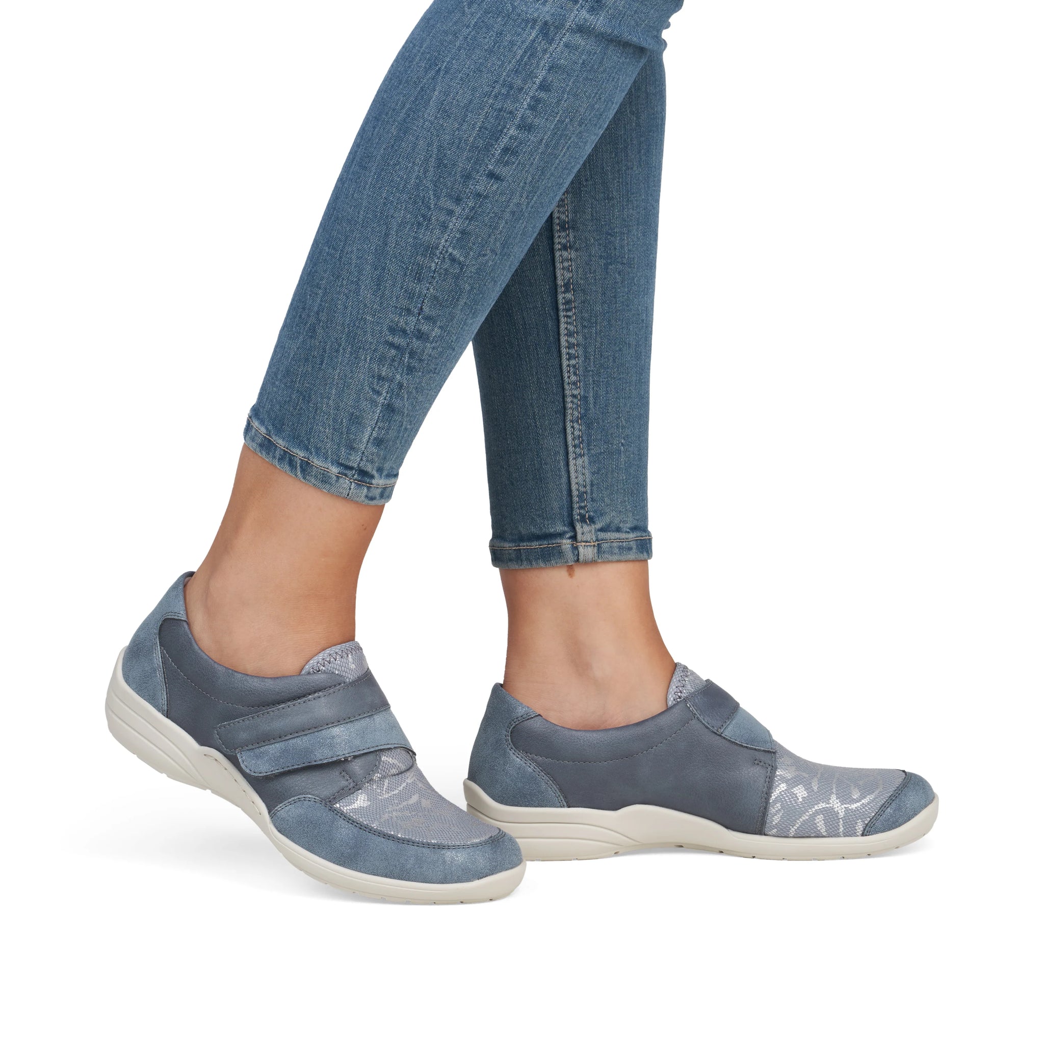 Remonte Womens Shoe R7600 Blue Combination