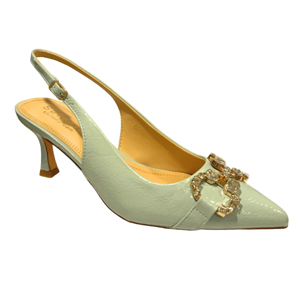 Sorento Womens Shoe Cottonwood Sky Diamonds