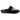 Lunar Womens Slipper Buffy Black