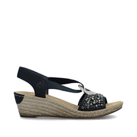Rieker Womens Sandal 62451-14 Blue