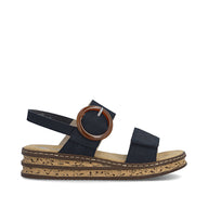 Rieker Womens Sandal 62950-14 Blue