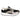 Waldlaufer Womens Trainer 957003 Iron Schwarz Creme