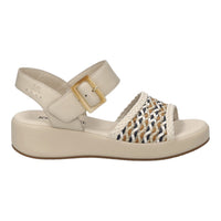 Josef Seibel Womens Sandal Eve 06 Biscuit Multi
