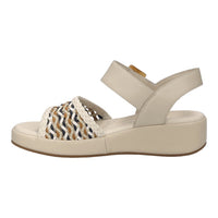 Josef Seibel Womens Sandal Eve 06 Biscuit Multi