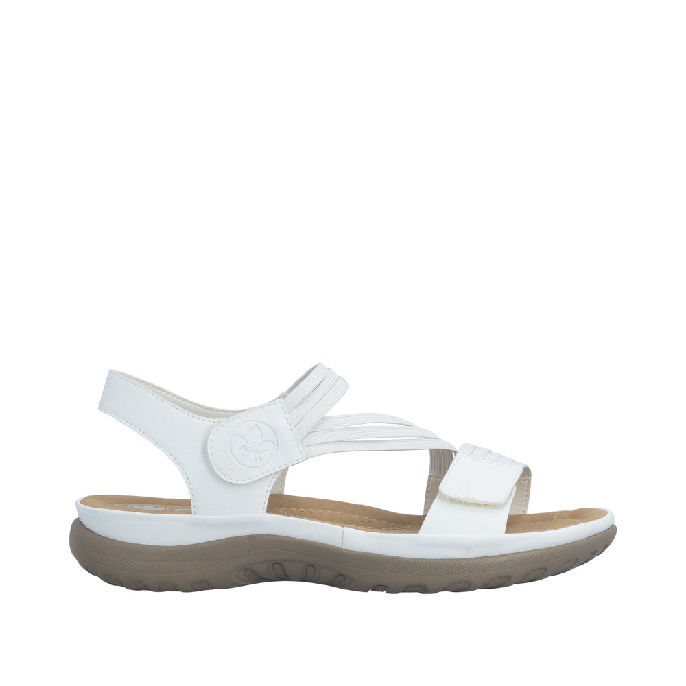 Rieker Womens Sandal 64870-81 White