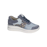 Waldlaufer Womens Trainer Luana Jeans/Sky Blue