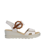 Rieker Womens Sandal 67476-91 Metallic