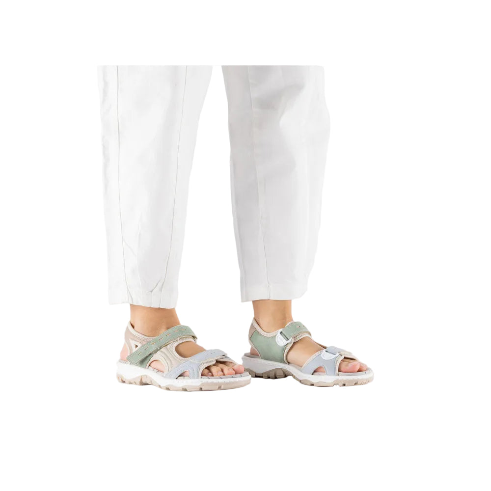 Rieker Womens Sandal 68866-94 Multi