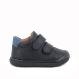Primigi boys' cloud and navy leather shoe