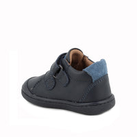 Primigi boys' cloud and navy leather shoe