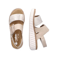 Rieker Womens Sandal 69260-60 Beige