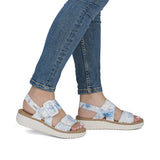 Rieker women's sandal with buckle