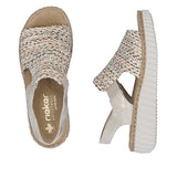 Rieker Womens Sandal 69276-60 Beige