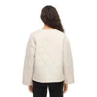 Vila Womens Visilla L/S Short Quilted Jacket Birch