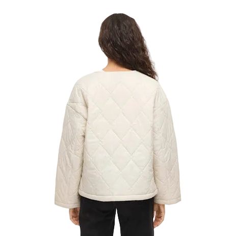 Vila Womens Visilla L/S Short Quilted Jacket Birch