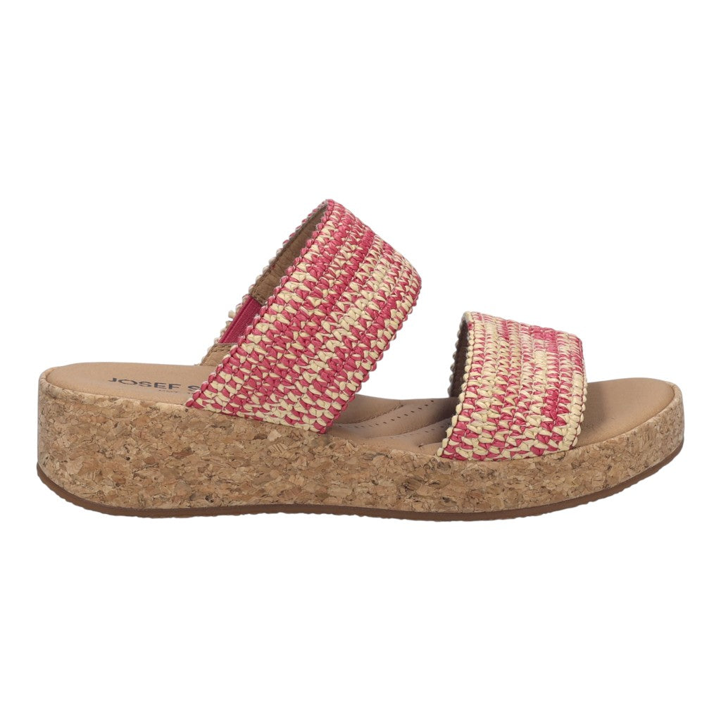 Josef Seibel Womens Sandal Evita 02 Pink-Multi