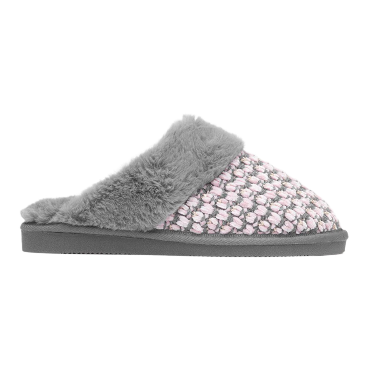 Jo & Joe Womens Slipper Persian Pink/Grey