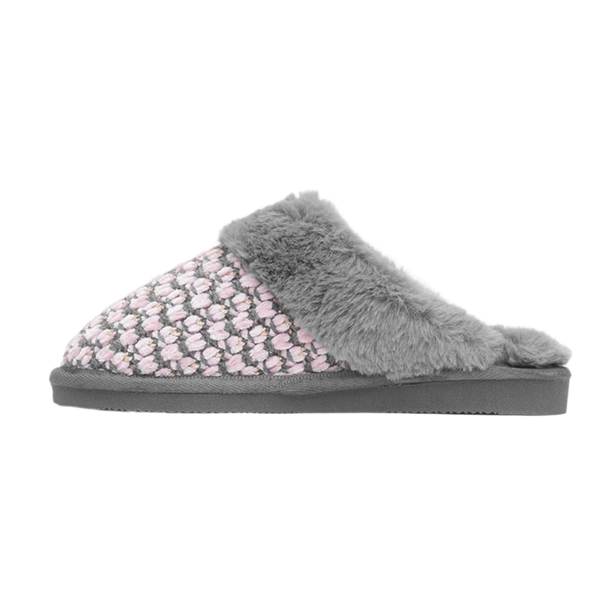 Jo & Joe Womens Slipper Persian Pink/Grey