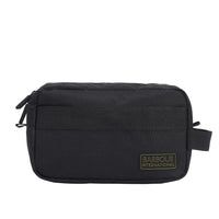 Barbour International Mens Washbag Knockhill Essential Black
