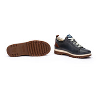 Pikolinos women's navy leather lace-up shoe