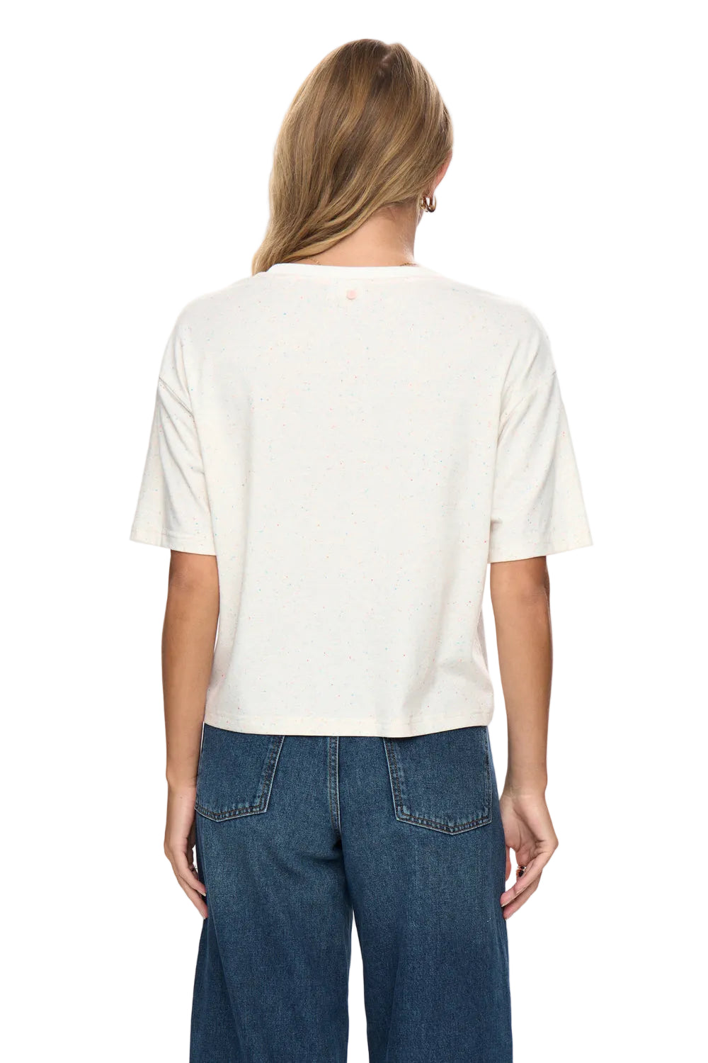 Numph Womens Nuhuby T-Shirt Cloud Dancer