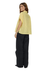 Numph women's yellow shirt