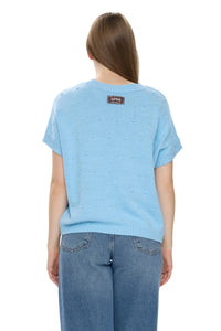 Numph Womens Nulisana Pullover Airy Blue