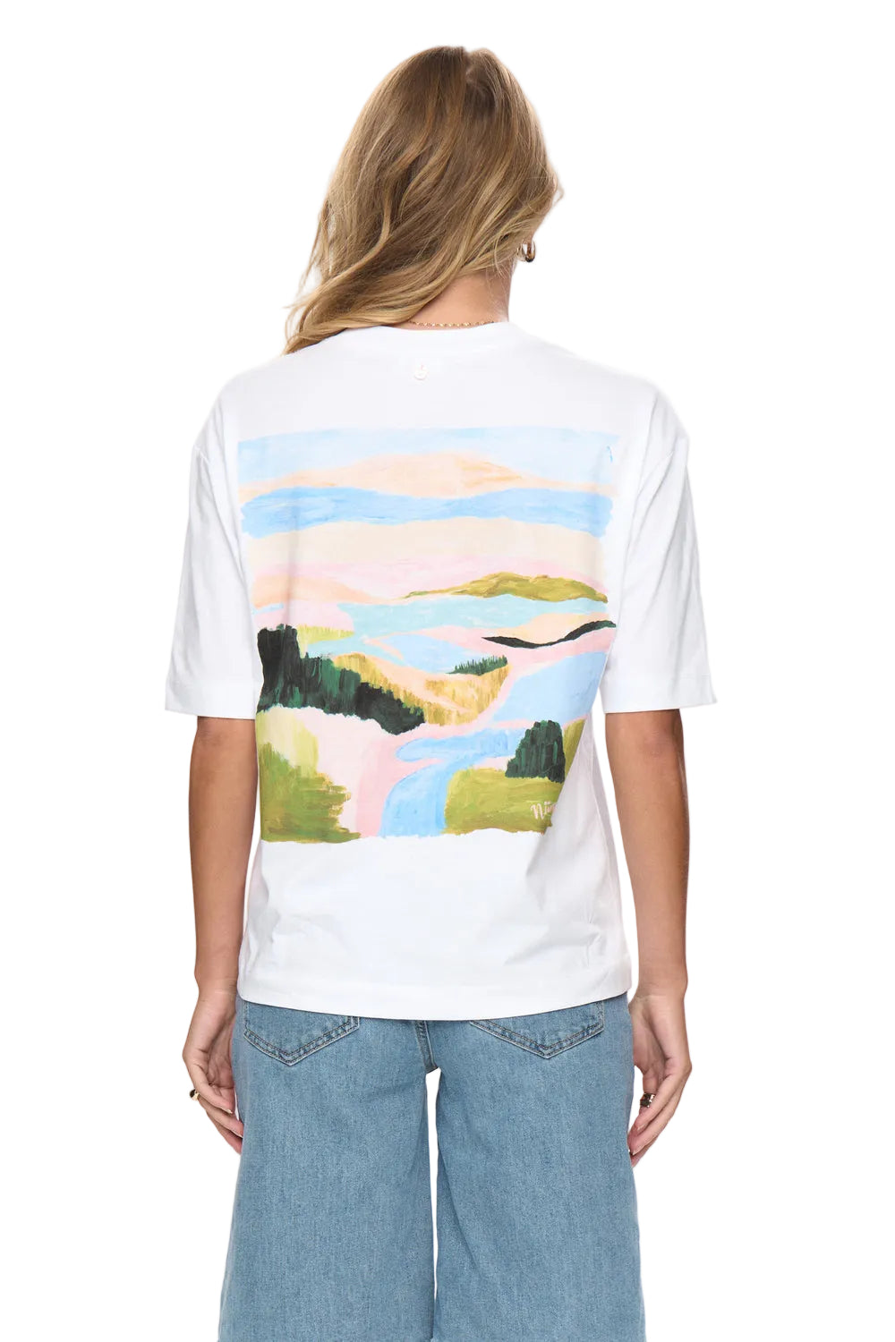 Numph Womens Numeadow T-Shirt Bright White