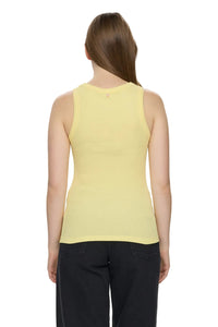 Numph women's yellow denim top