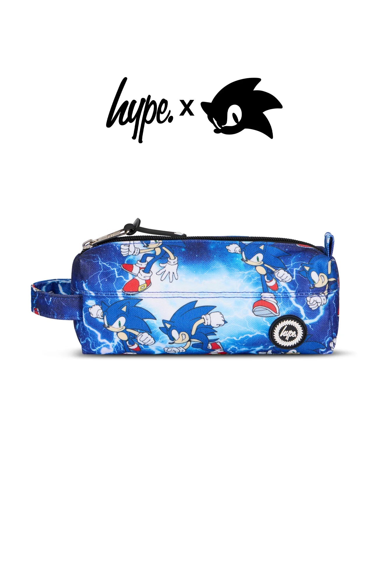 Hype blue Sonic the Hedgehog pencil case
